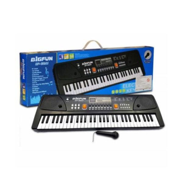 Bigfun Electronic Teaching Keyboard Piano with LED Display Multi-Function Portable