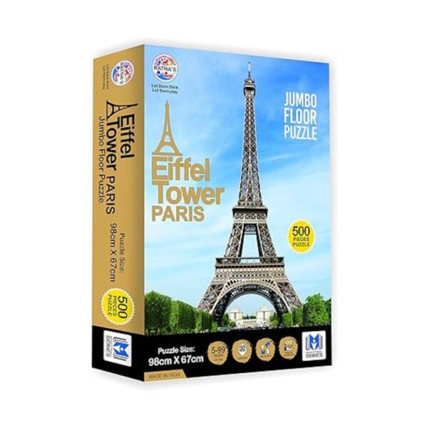 Ratna's Eiffel Tower Jumbo Jigsaw Puzzle Size