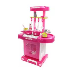 Kitchen Set Kids Luxury Battery Operated Kitchen Super Toy Set